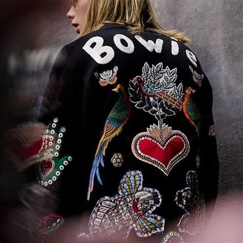 david bowie jacket gucci|Gucci men's clothing 2020.